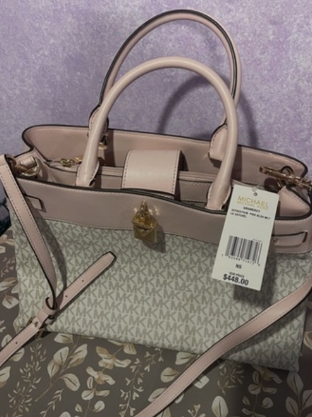 Michael Kors purse: Gramercy Large Satchel - Picture 3 of 5